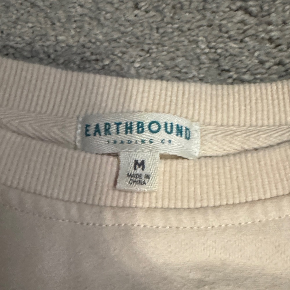 EARTHBOUND Women's Pink Butterfly Sweater - Picture 2 of 2